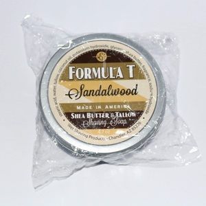 WSP Men's Sandalwood Shea Butter Shaving Soap